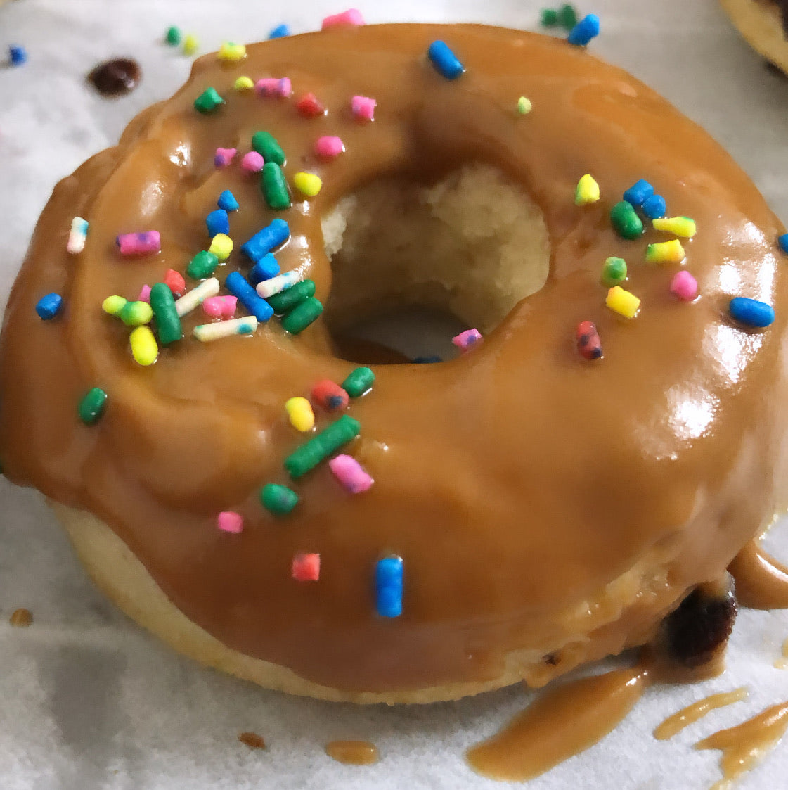 Wess Bakes Lotus Biscoff Donut Greend The Vegan Store