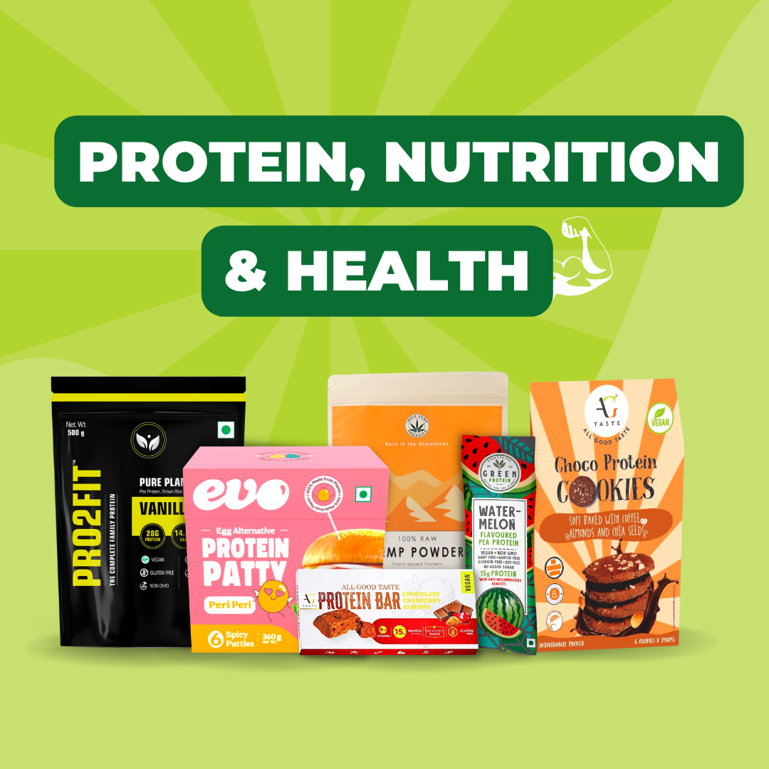 Protein, Nutrition & Health – Greend - The Vegan Store